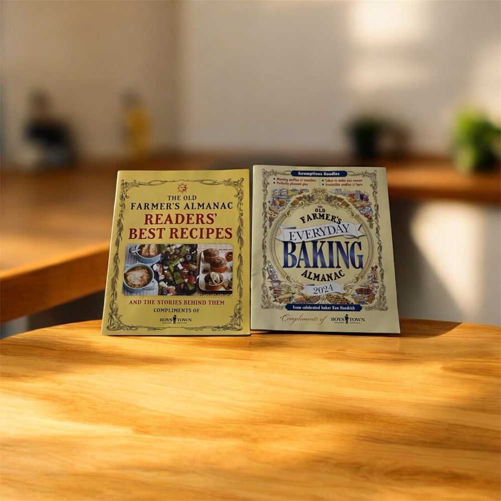 Old Farmers Almanac Recipe and Baking Book Set